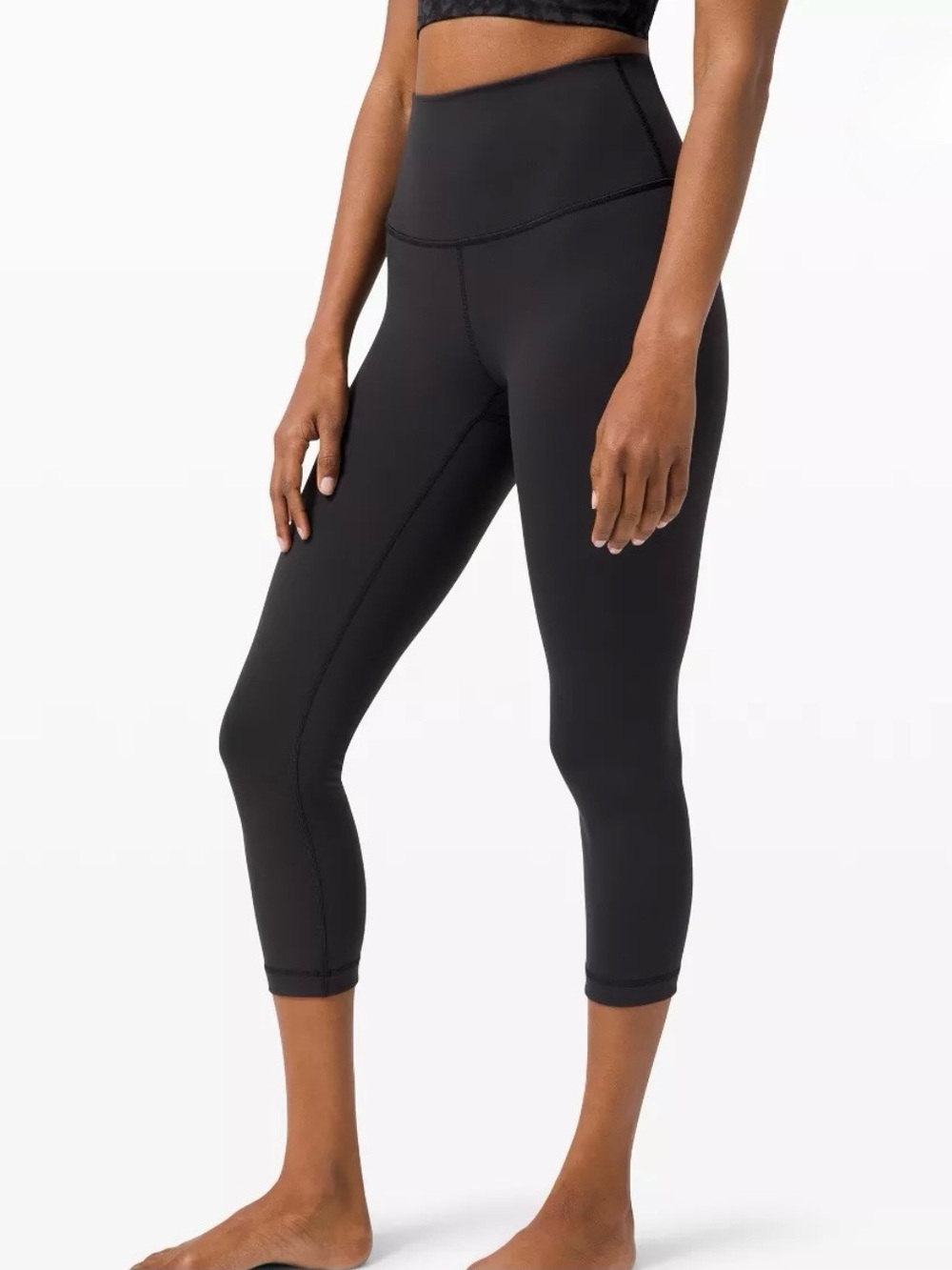 Lululemon Wunder Under High-Rise 21” Crop Leggings - Picture 2 of 6